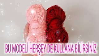 HEM ÇOK ŞIK HEM ÇOK KOLAY BİR MODEL #örgü #crochet #örgümodeli #kendinyap