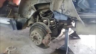 Mercedes-Benz 190 — кузовной ремонт (ч.3)