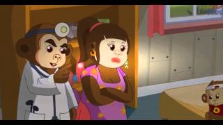 Five Little Monkeys - English Nursery Rhymes With Full Lyrics
