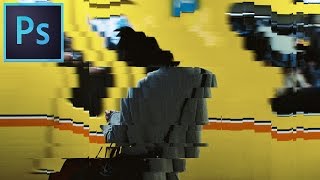How to Create Extreme Pixel Glitch Effects in Photoshop CC Tutorial