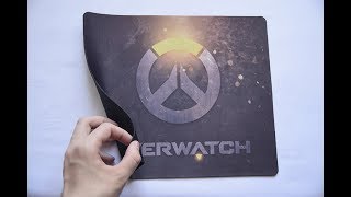 Обзор среднего коврика с логотипом Overwatch