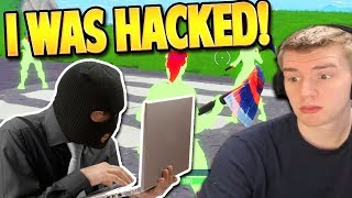 A YOUTUBER HACKED MY FORTNITE ACCOUNT!! | TBNRKENWORTH