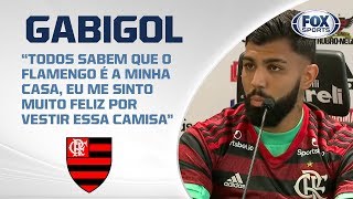 Pode levantar a plaquinha! Gabigol é apresentado no Flamengo; AO VIVO