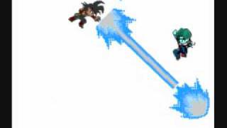 Bardock vs Zarbon Sprite test battle