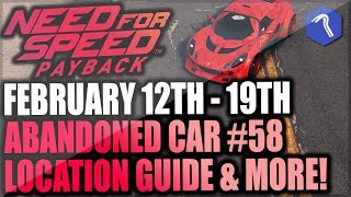 Need For Speed Payback Abandoned Car #58 - Location Guide + Gameplay - LOTUS EXIGE S LUVBUG!