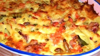 Что приготовить из макарон или Вкусный рецепт запеканки из макарон с мясом