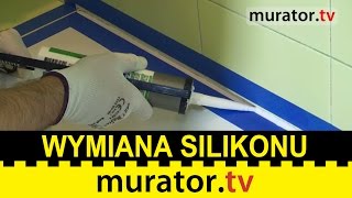 Jak wymienić zapleśniały silikon wokół wanny?