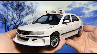 Слепил TAXI из пластилина своими руками как из фильма