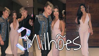 VLOG: FESTA DE 3 MILHÕES DOS IRMÃOS BERTI + MEUS PAIS PROVANDO COMIDA JAPONESA PELA PRIMEIRA VEZ!