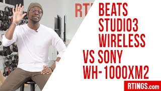 Beats Studio3 Wireless vs Sony WH-1000Xm2 - RTINGS.com