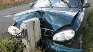 Жуткое зрелище. Аварии лоб в лоб, перевороты, сальто пешеходов.