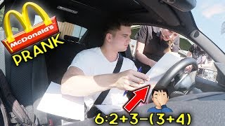McDonalds PRANK | HAUSAUFGABEN machen bei McDonalds | FLEX IT