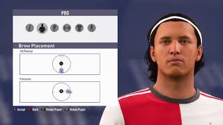 Pierre Van Hooijdonk - FIFA 18 - Look alike - Virtual Pro - Club