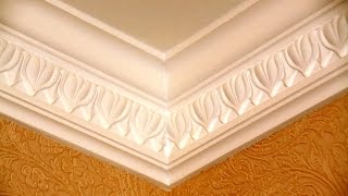 Потолочный плинтус - как клеить потолочные плинтуса