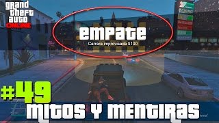 GTA V - Mitos y Mentiras #49 | PUEDES EMPATAR UNA CARRERA?, Salvando vidas y mas