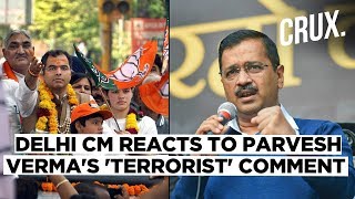 Arvind Kejriwal Gets Emotional As He Reacts To BJP MP Parvesh Verma's 'Terrorist' Remark
