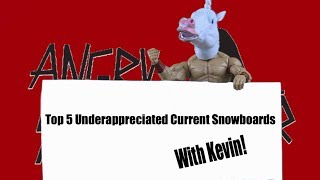 Top 5 Underappreciated Current Snowboards