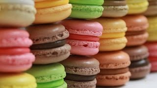 Макарони рецепт приготовления Rachel Kivlahan Strawberry Cheesecake French Macarons