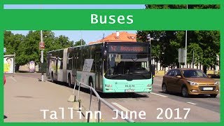 Bus videos: Tallinn June 2017