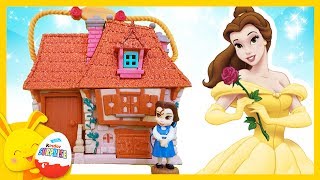 Histoire La Belle et la Bete -  Disney Animators - Belle, Elsa et Raiponce - Titounis Touni Toys