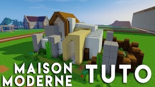Minecraft - Tuto construction maison moderne en 14x14