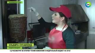 Донер-кебаб: приготовление мужского фаст-фуда в Азербайджане