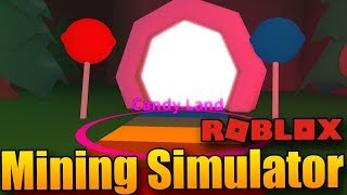 CANDY LAND ?? | ROBLOX: Mining Simulator #9