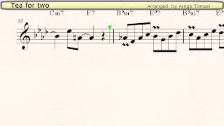 Tea For Two - Jazz Accordion Sheet Music