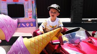 ИГРАЕМ В МАГАЗИН МОРОЖЕНОГО Kids Pretend play ice cream shop
