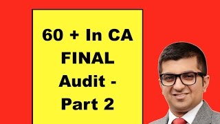 How to Score 60 Marks In CA Final Audit Part 2