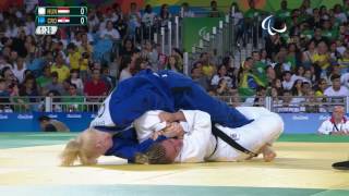 Judo | Hungary v Croatia | Women's -70 kg Quarterfinal | Rio 2016 Paralympic Games