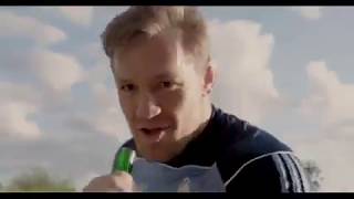 Конор Макгрегор открыл бутылку ногой #BottleCapChallenge 2019 год