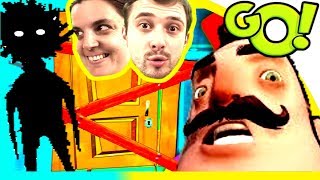 ПОДВАЛ Соседа! Болтушка и ПРоХоДиМеЦ узнали ТАЙНУ! #361 Мультик ИГРА ДЕТЯМ - ПРИВЕТ СОСЕД