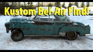 Rare Find! 1951 Chevy Bel-Air 50's Kustom!