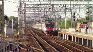 ЭП2Д-0011 и ЭС1-051, станция Щербинка