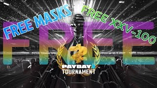 SO MUCH FREE STUFF! - PAYDAY 2 The Tournament Beta