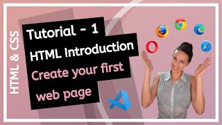 HTML & CSS (2020) - Introduction to HTML! How to create first web page? - Beginner course