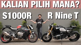 PERSAINGAN MOGE BMW R Nine T atau S 1000 R- #motovlog