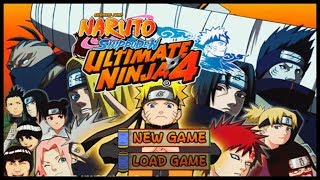 Naruto Shippuden Ultimate Ninja 4 (HD 60Fps) COMPLETO