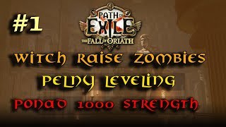 Path of Exile [3.0] Witch - 12 Raise Zombies ( 1200 strength) Przewodnik PL Odc.1