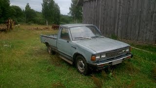1982 Datsun 720 pickup diesel engine