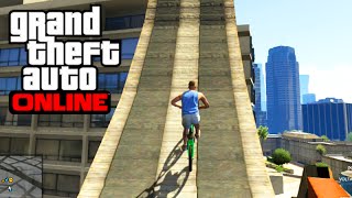 GTA V Online: SUPER RAMPAS com BMX! - Profissionalidades #30