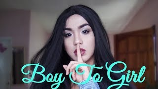 14 years old BOY to GIRL Transformation(2018)