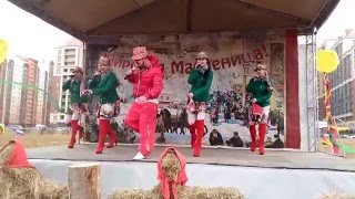 Питер Шоу - Масленица - Кудрово - шоу-группа "BERRY-MIX" -1