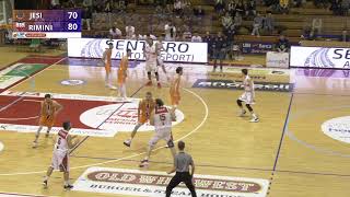 Serie B Gir C - Aurora Basket Jesi vs Albergatore Pro Rinascita Basket Rimini