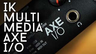 Made for us! The AXE I/O interface from IK Multimedia