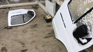 ГАЗель ВОССТАНОВЛЕНИЕ примерка дверей.