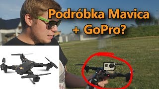 Podróbka Mavica która uniesie GoPro? TIANQU ( visuo ) XS809W Dron
