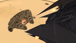 Gmod THE LAST JEDI Star Wars Starships Mod