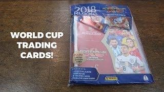 WORLD CUP TRADING CARDS! Panini Adrenalyn XL World Cup 2018 Starter Pack
